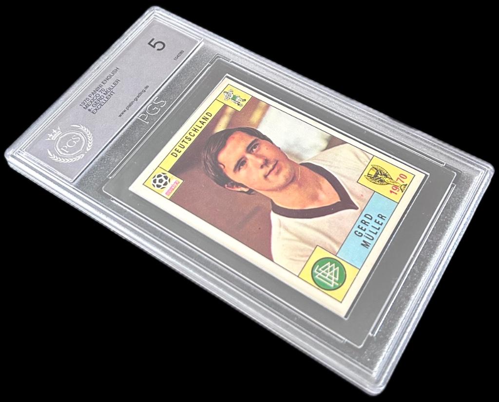 Panini WK 70 Mexico Gerd Muller Kaart Sticker 1970, Collections, Envoi, Comme neuf