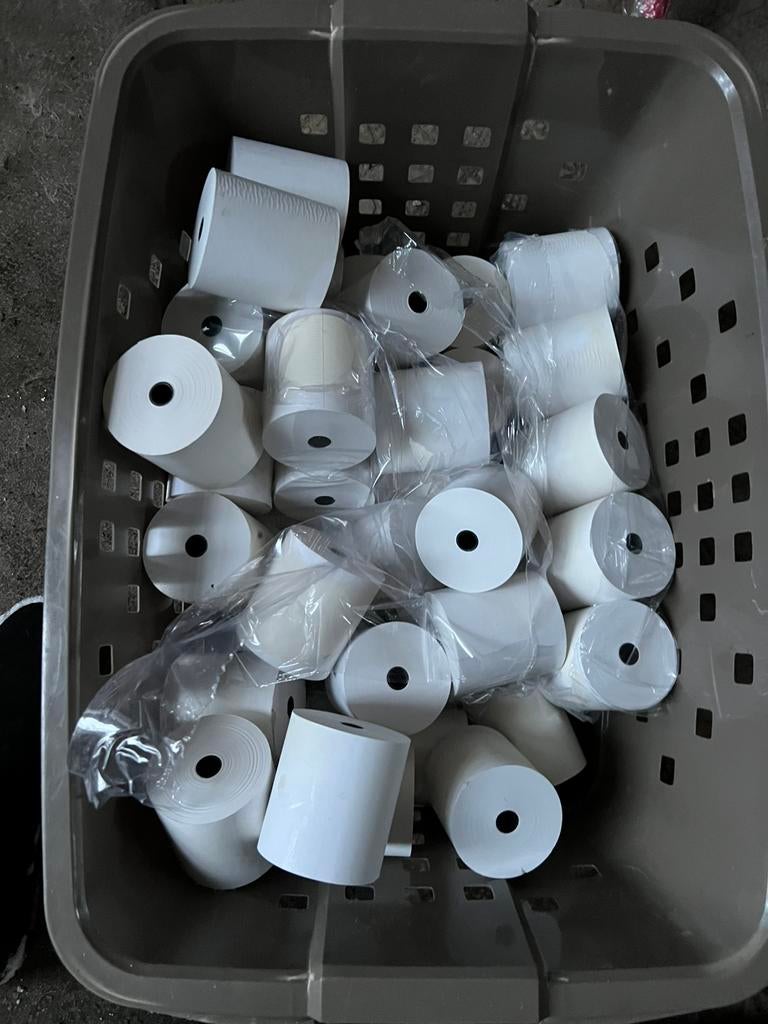 papier caisse enregistreuse, Bricolage & Construction, Quincaillerie & Fixations, Enlèvement ou Envoi, Comme neuf