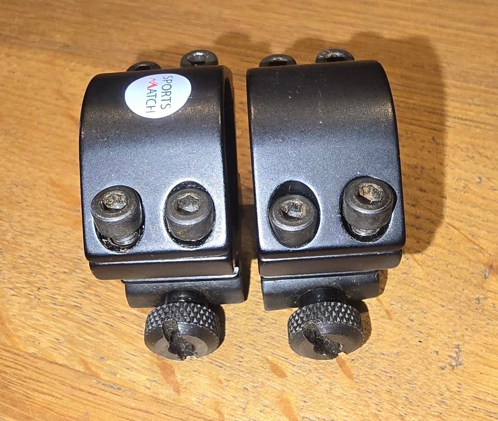 Montage lunette optique tir carabine fusil airsoft chasse