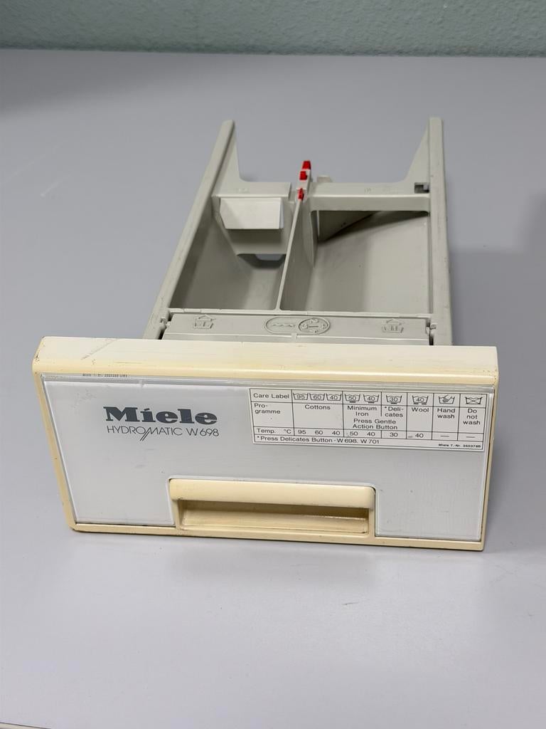 Tiroir à savon/tiroir à détergent Miele Hydromatic W698, Enlèvement ou Envoi, Utilisé