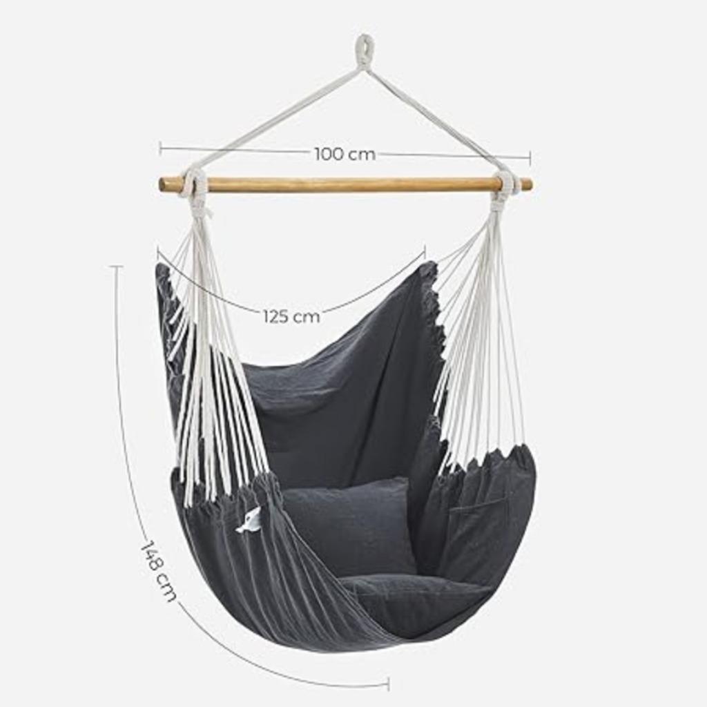 Fauteuil hamac SONGMICS LIVRAISON RAPIDE ET GRATUITE, Envoi, Neuf