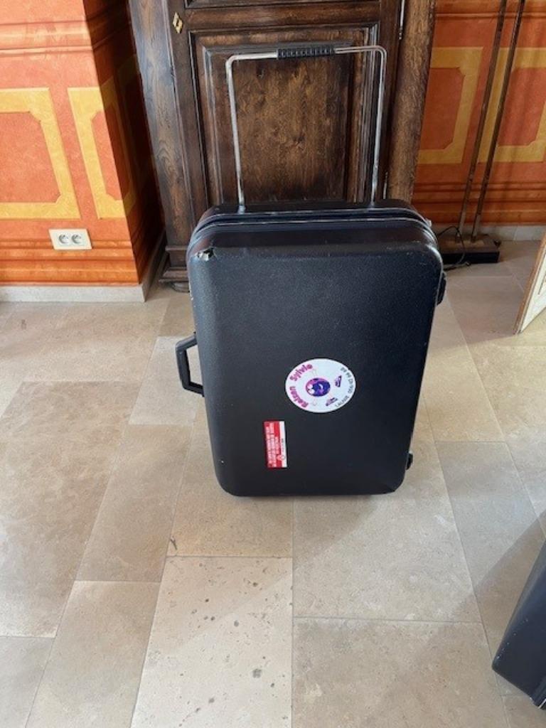 Delsey trolly model met 2 wielen, Gebruikt, Hard kunststof, 45 tot 55 cm, 70 cm of meer