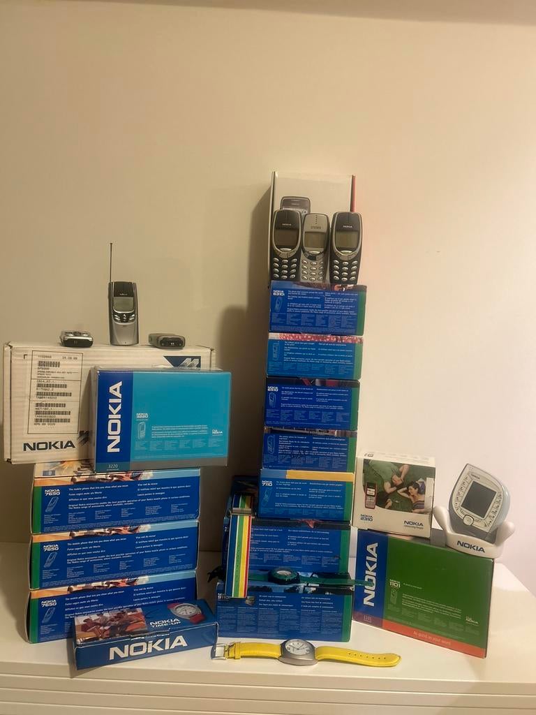 Nokia verzameling ook apart te koop zie info LEES TEKST AUB, Telecommunicatie, Mobiele telefoons | Nokia, Ophalen, Zo goed als nieuw