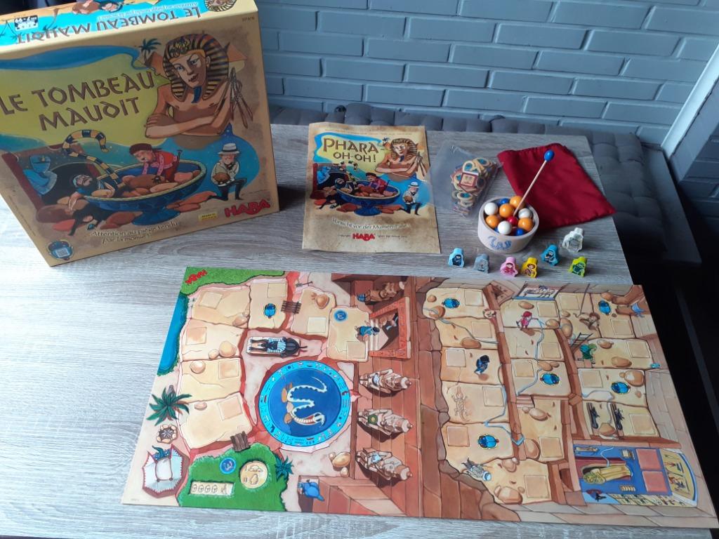 Jeu Haba - Le tombeau maudit, Hobby & Loisirs créatifs, Jeux de société | Jeux de plateau, Comme neuf, Enlèvement