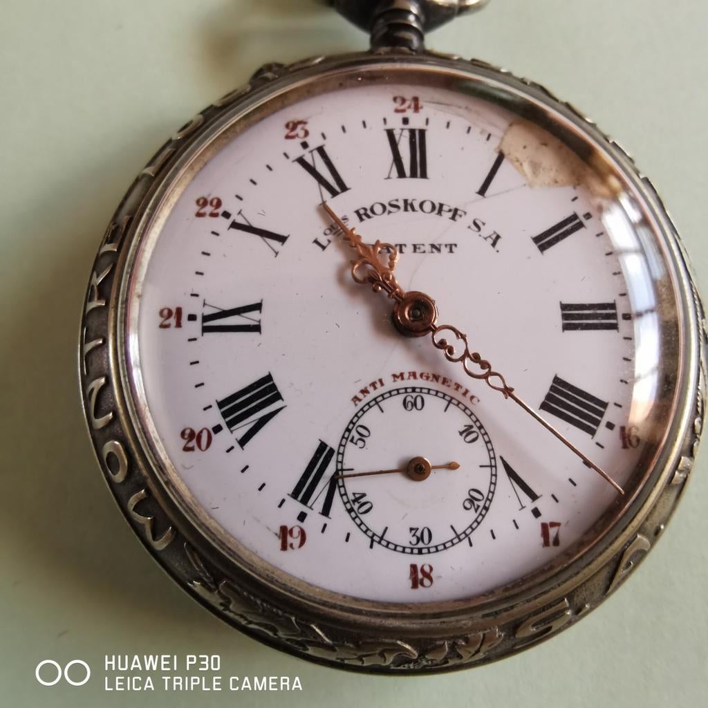 Montre Roskopf, Enlèvement, Utilisé