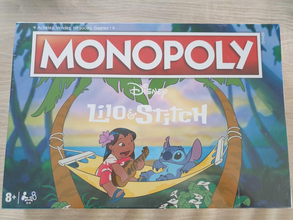 Monopoly Lilo et Stitch Disney sous blister, Hobby en Vrije tijd, Gezelschapsspellen | Bordspellen, Ophalen of Verzenden, Nieuw