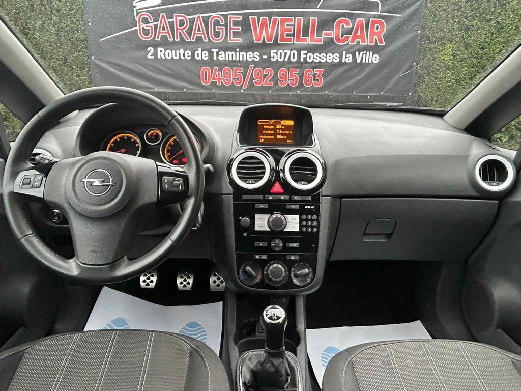 Opel Corsa 1.2i OPC-Line CruiseControl/Usb/Clim..Garantie1an, Voorwielaandrijving, Euro 5, Stof, 1229 cc