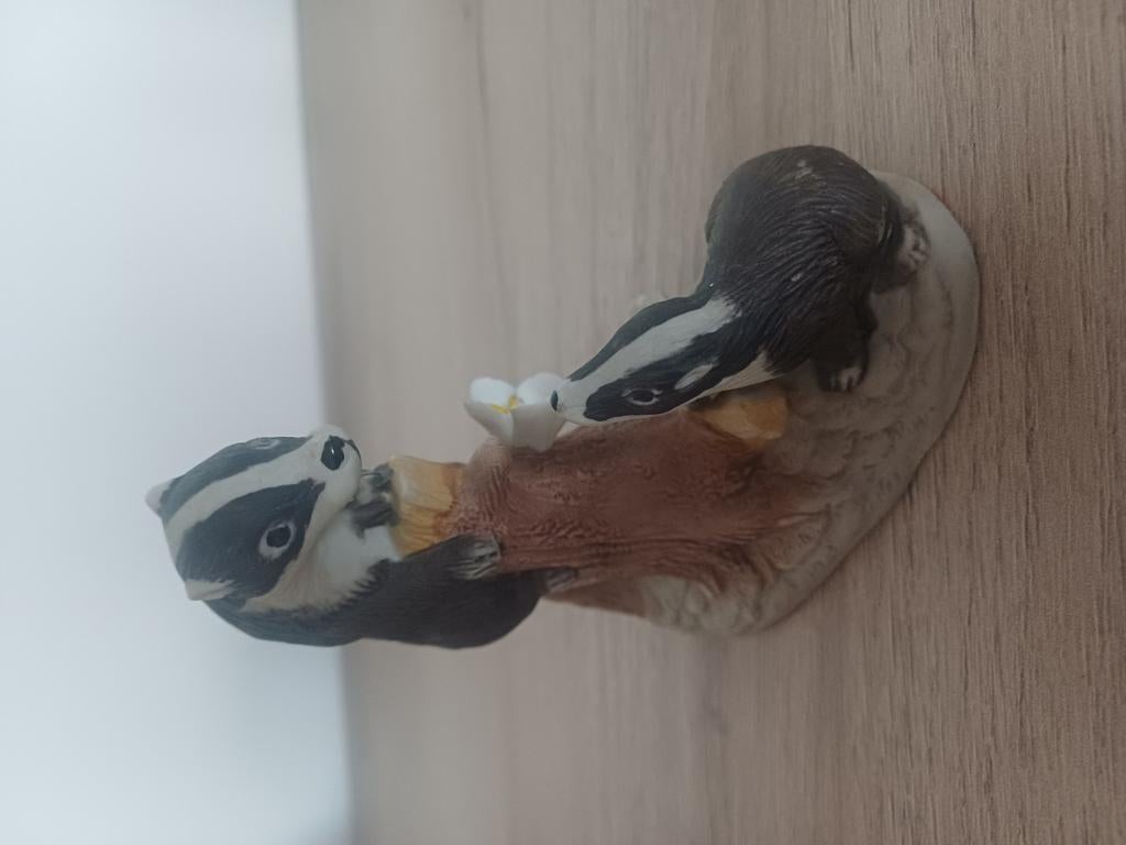 Figurines blaireau et bébé, Enlèvement ou Envoi, Utilisé