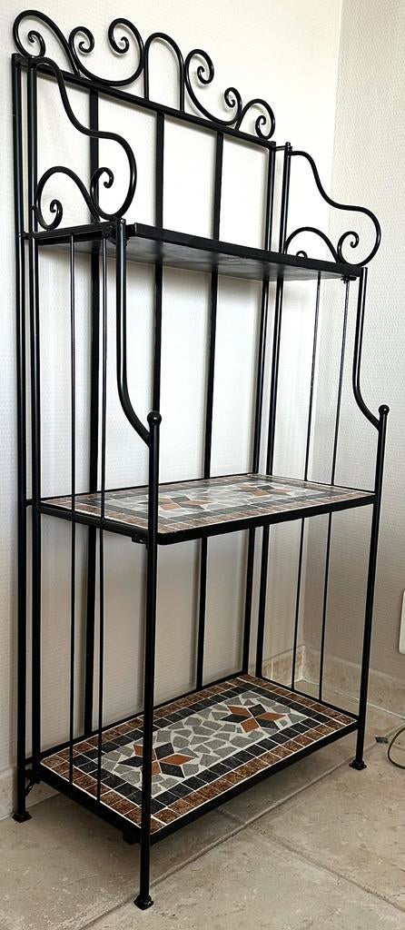 Boekenkastplank met keramische planken, Ophalen, Zo goed als nieuw