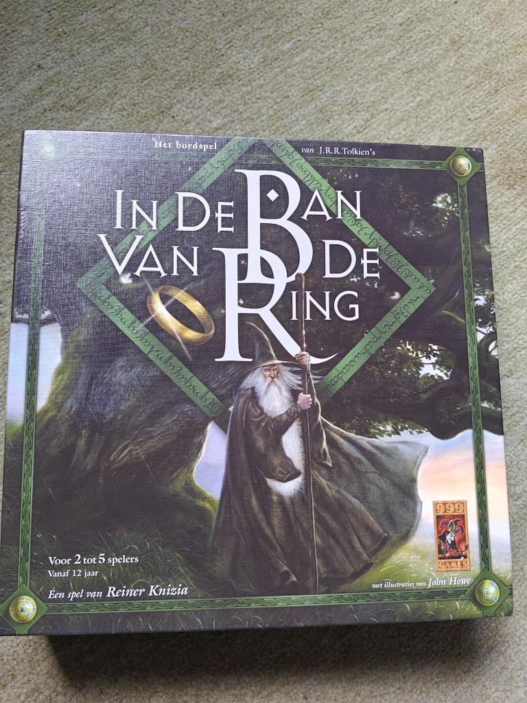 999 games gezelschapsspel bordspel In de ban van de ring, Ophalen of Verzenden, Zo goed als nieuw, 999 Games