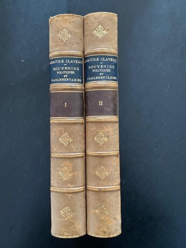 Zeldzaam, 2 antieke boeken, 1e editie 1913 - Souvenirs Polit, Ophalen