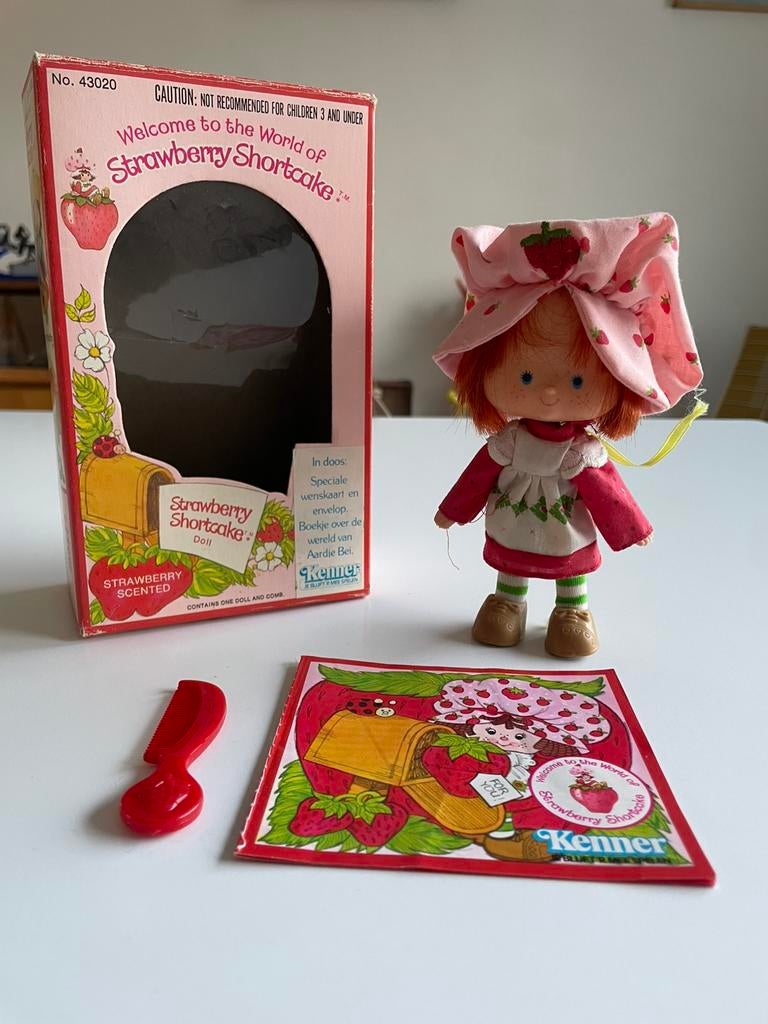 Vintage Strawberry Shortcake, Ophalen of Verzenden, Zo goed als nieuw