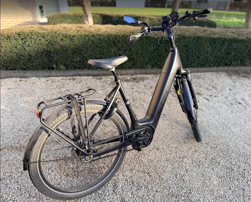 Trek District+ 4 - electrische fiets, Vélos & Vélomoteurs, Vélos électriques, Neuf, Autres marques, 55 à 59 cm, 50 km par batterie ou plus