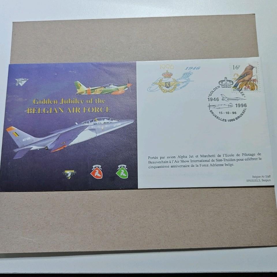 FDC Alpha Jet et Marchetti 50 ans du spectacle aérien de Sin, Collections, Enlèvement ou Envoi, Armée de l'air