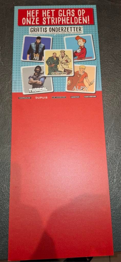 Silhouette van striphelden, Ophalen of Verzenden