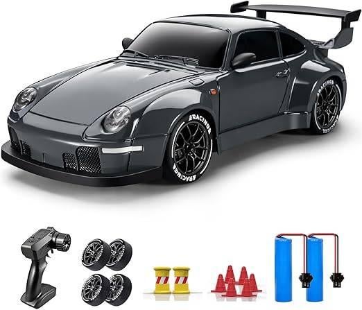RC Drift Auto | RC porsche | GRATIS LEVERING, Hobby en Vrije tijd, Modelbouw | Radiografisch | Auto's, Nieuw, Auto onroad, Elektro