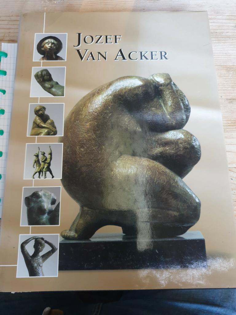 JOZEF VAN ACKER beeldhouwer kunstenaar bronzen 2004, Boeken, Ophalen of Verzenden, Zo goed als nieuw