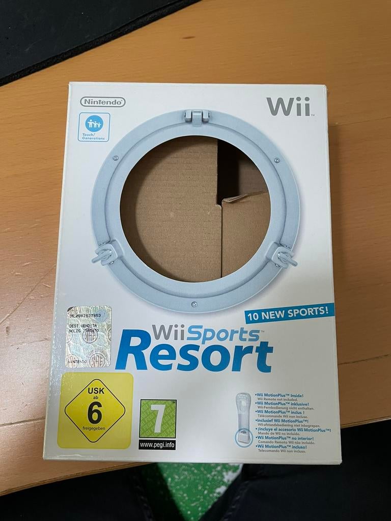 Wii Sports Resort-doos, Games en Spelcomputers, Zo goed als nieuw