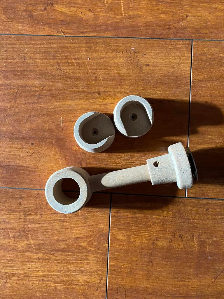 Support tringle à rideau, Bricolage & Construction, Quincaillerie & Fixations, Enlèvement ou Envoi, Vis