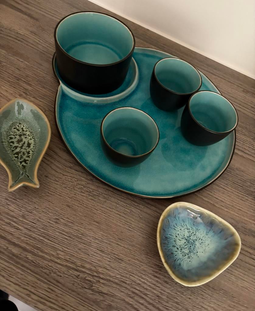 Apero set, Ophalen, Nieuw, Overige stijlen, Kop(pen) en/of Schotel(s)