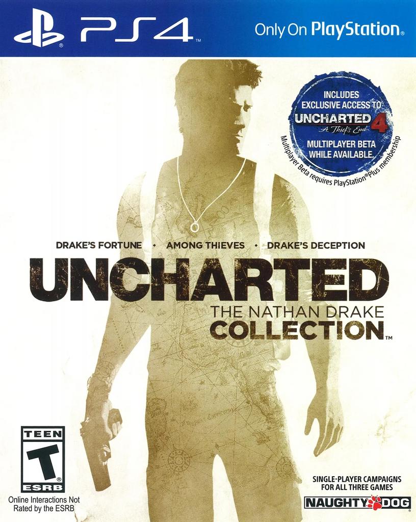 Uncharted trilogy the Nathan Drake Collection (PS4), Enlèvement, Comme neuf