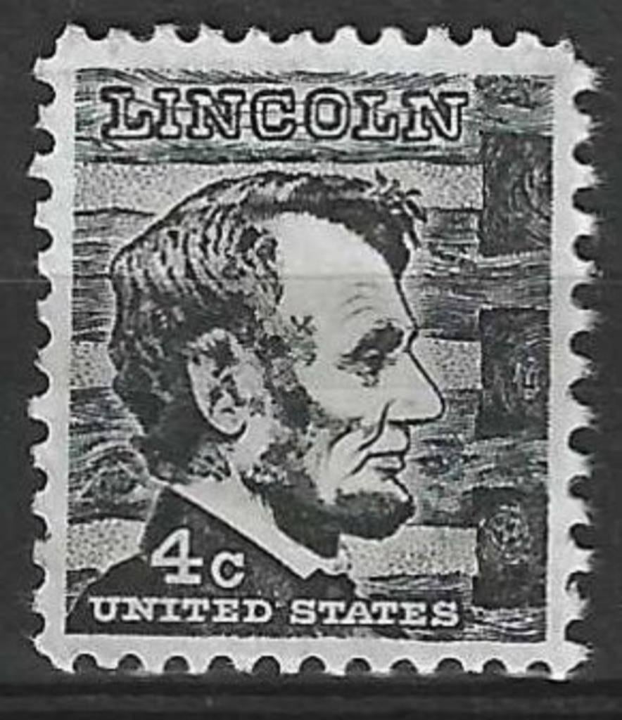 USA 1965/1966 - Yvert 795 - Abraham Lincoln (ST), Postzegels en Munten, Postzegels | Amerika, Gestempeld, Verzenden