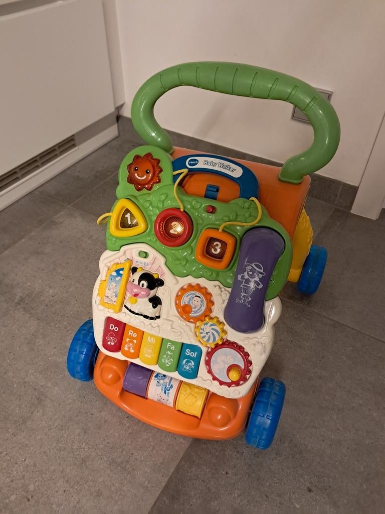 VTech baby walker, Ophalen