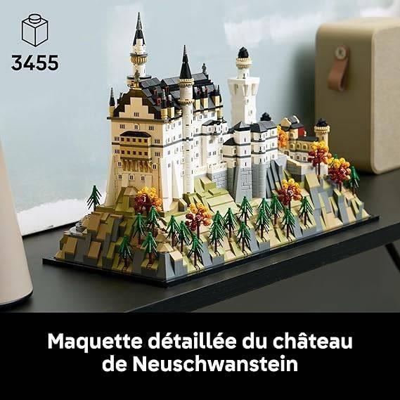 LEGO Architectuur | kasteel Neuschwanstein | GRATIS LEVERING, Neuf, -, Ensemble complet, LEGO