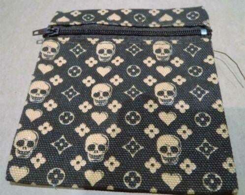 8 ritszakjes, met schedels, doodskop, Diversen, Ophalen of Verzenden, Nieuw