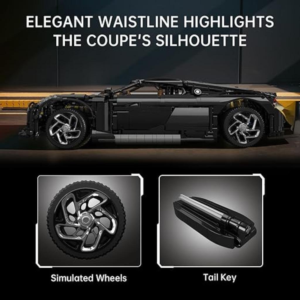 Modèle de construction de voitures de sport Mould King LIVRA, Neuf, Autres marques, Voiture, -