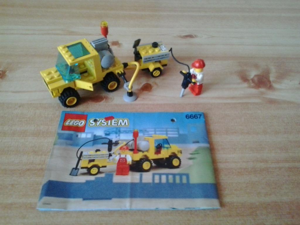 Lego City - Camion de travaux (6667), Enlèvement ou Envoi, Utilisé, Ensemble complet, Lego