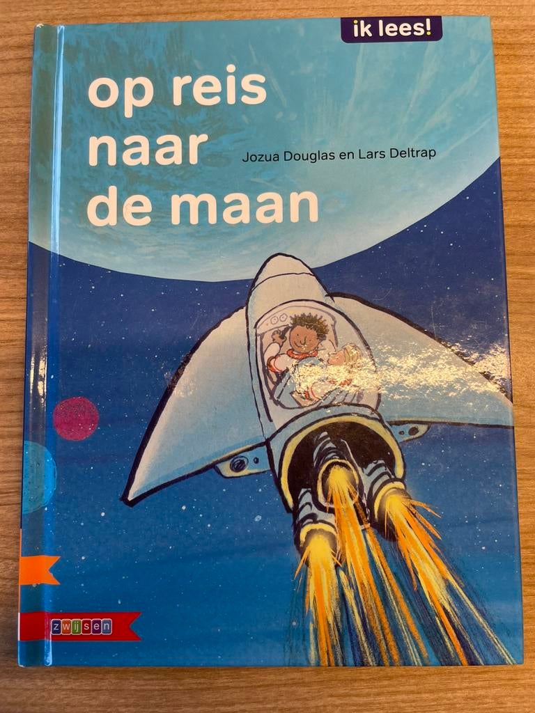 Jozua Douglas - Op reis naar de maan AVI start, Ophalen of Verzenden, Zo goed als nieuw, Jozua Douglas