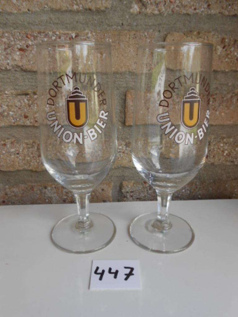 Collecteur de bière Dortmunder Union quantité 3 pièces, Collections, Marques de bière, Enlèvement ou Envoi, Comme neuf, Verre ou Verres