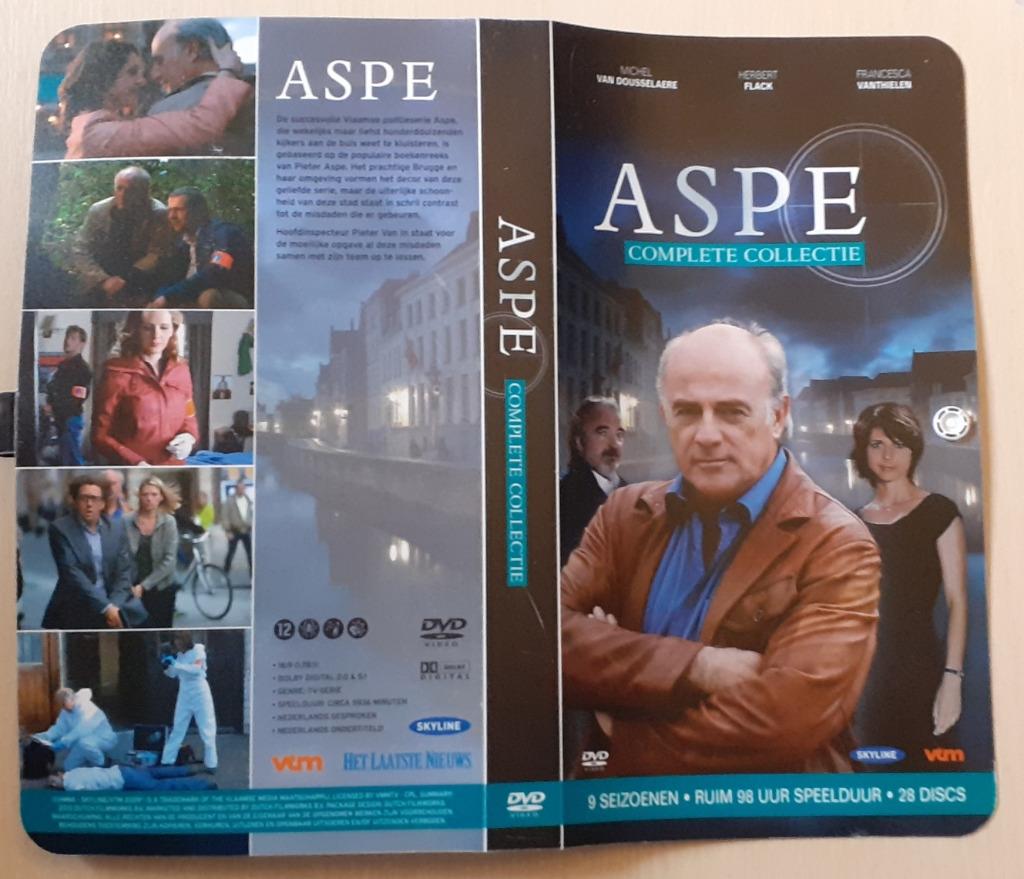 ASPE SEIZOENEN 1 TOT EN MET 9 IN VERZAMELMAP, Boxset, Drama, Ophalen of Verzenden, Zo goed als nieuw