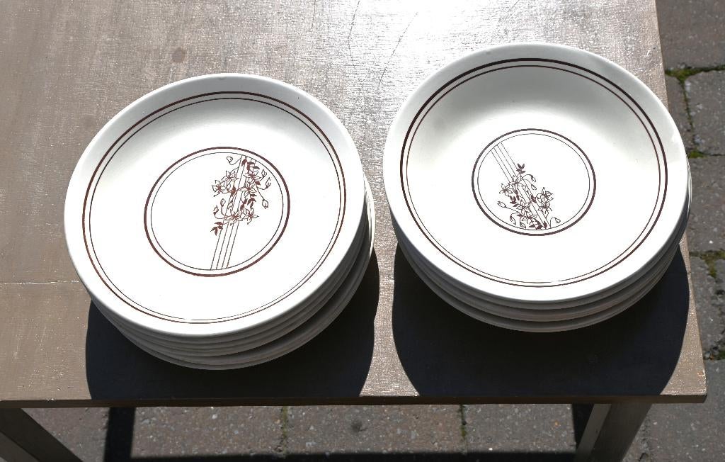 Eetborden, Enlèvement, Comme neuf, Porcelaine, Assiettes(s)