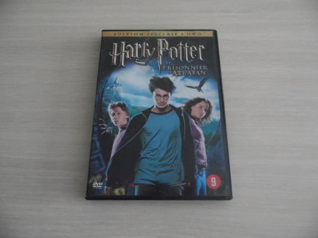 HARRY POTTER ET LE PRISONNIER D'AZKANAN      2 DVD, CD & DVD, Enlèvement ou Envoi, Autres genres, Film, Comme neuf