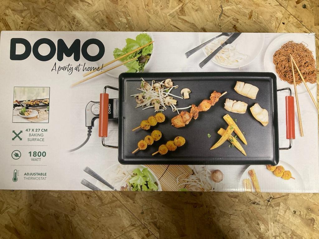 NIEUW: Domo Teppanyaki bakplaat, Elektronische apparatuur, Grillplaten, Ophalen, Nieuw, Tafelgrill