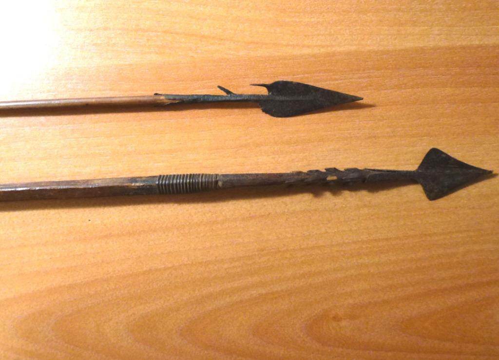 Afrikaanse pijlen / speren - Congo voor 1960, Antiek en Kunst, Ophalen of Verzenden