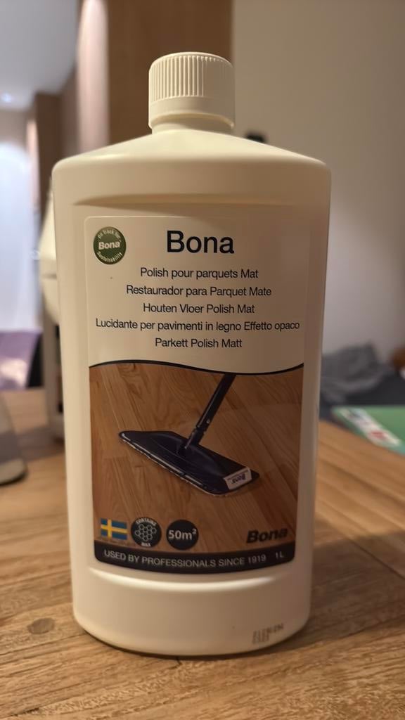 Bona houten vloer polish mat, Ophalen of Verzenden