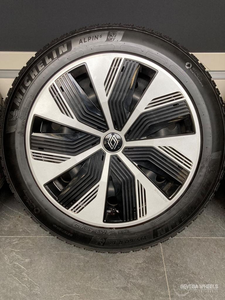 18” originele Renault Megane E-tech velgen + winterbanden, Auto-onderdelen, Banden en Velgen, 18 inch, Gebruikt, -, -