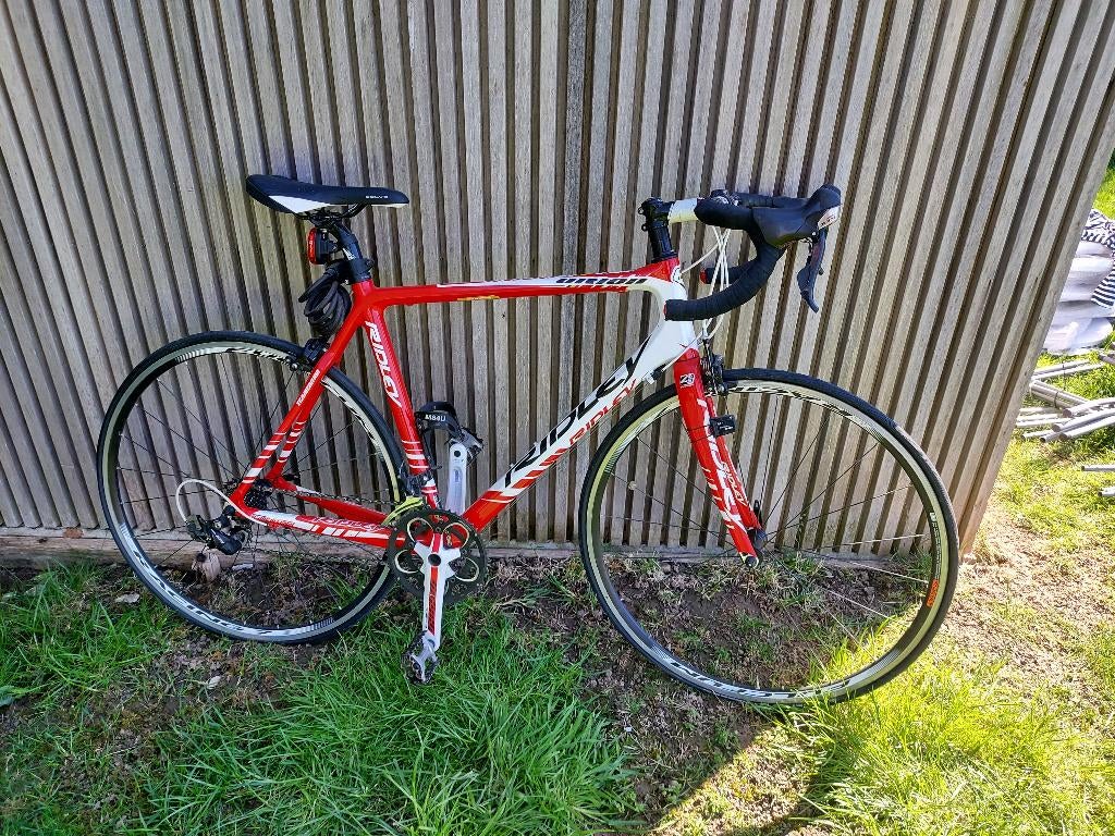 koersfiets RIDLEY - carbon, Ophalen, Zo goed als nieuw, 15 tot 20 versnellingen, Overige merken