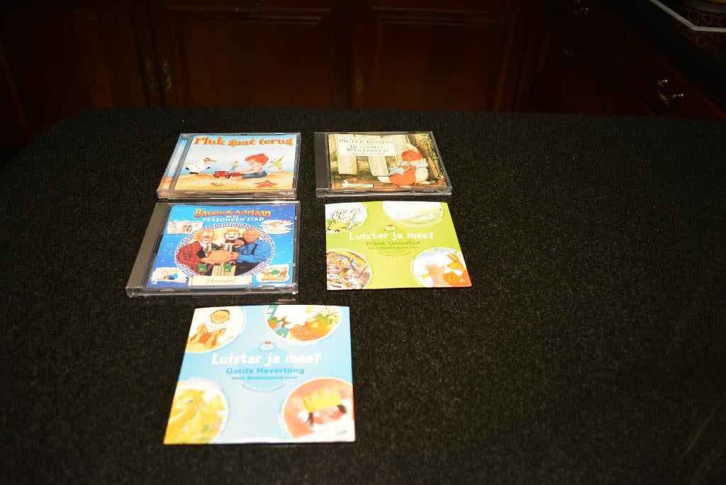 Luister CD's voor kleuters, CD & DVD, CD | Enfants & Jeunesse, Comme neuf, Fable ou Conte (de fées), Jusqu'à 2 ans, 3 à 5 ans