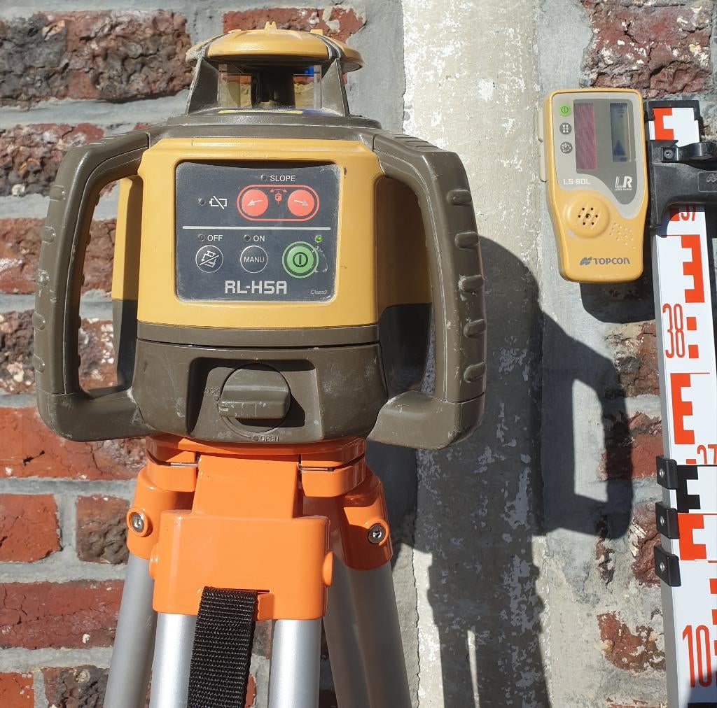 Bouwlaser Topcon RL-H5A, Ophalen, Gebruikt, Overige meters
