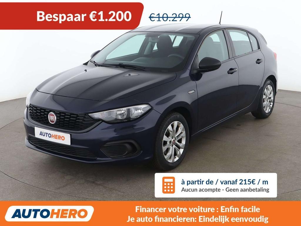 Fiat Tipo 1.4 Street (bj 2019), Auto's, Fiat, Voorwielaandrijving, Stof, Blauw, 5 deurs