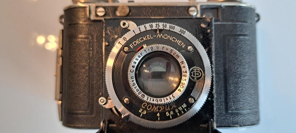vintage camera uit 1934, Audio, Tv en Foto, Fotocamera's Analoog, Ophalen, Gebruikt