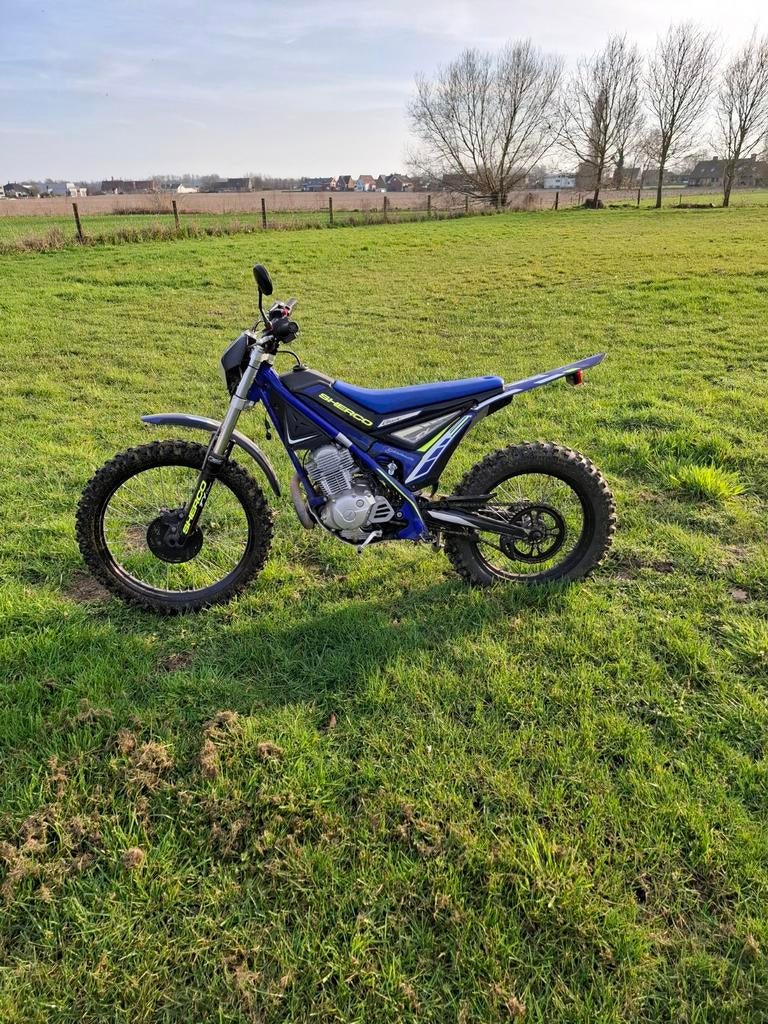 Sherco trial motor, Ophalen