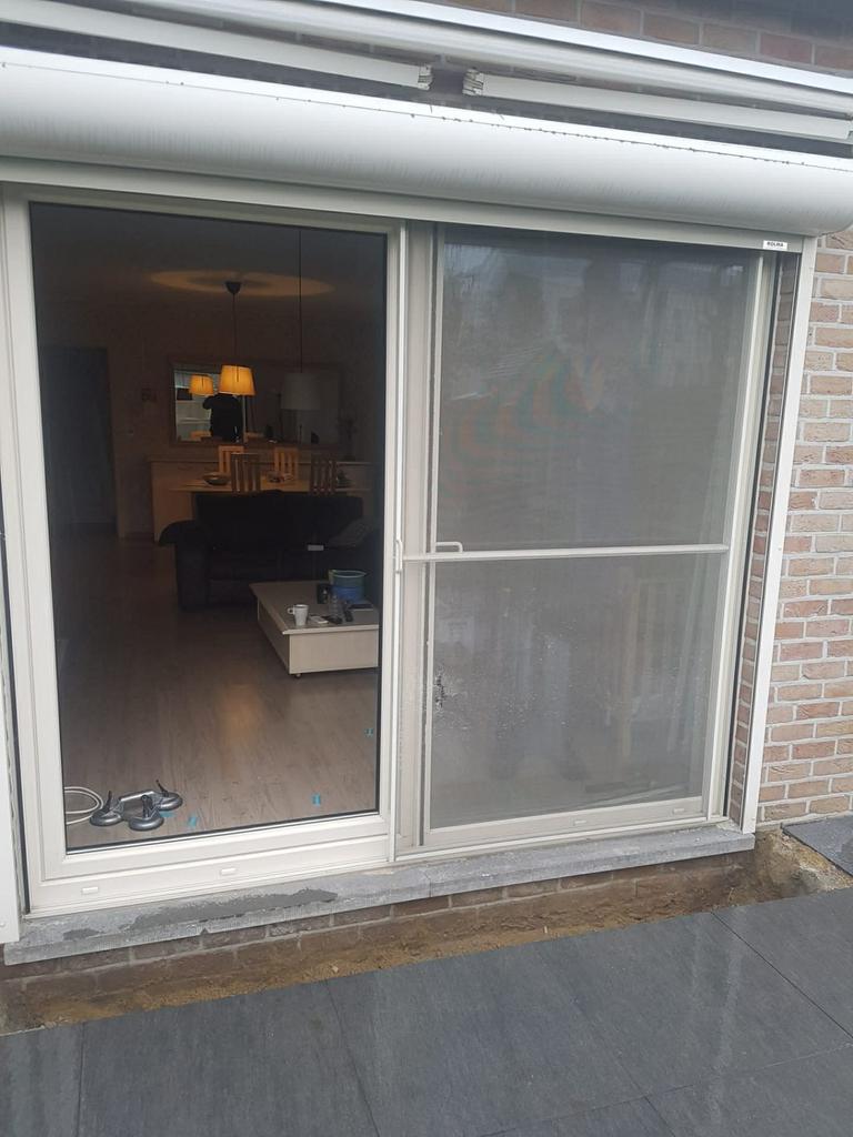 Raam kipschuif met 3 dubbel glas, Bricolage & Construction, Châssis & Portes coulissantes, Enlèvement, Utilisé, 225 cm ou plus