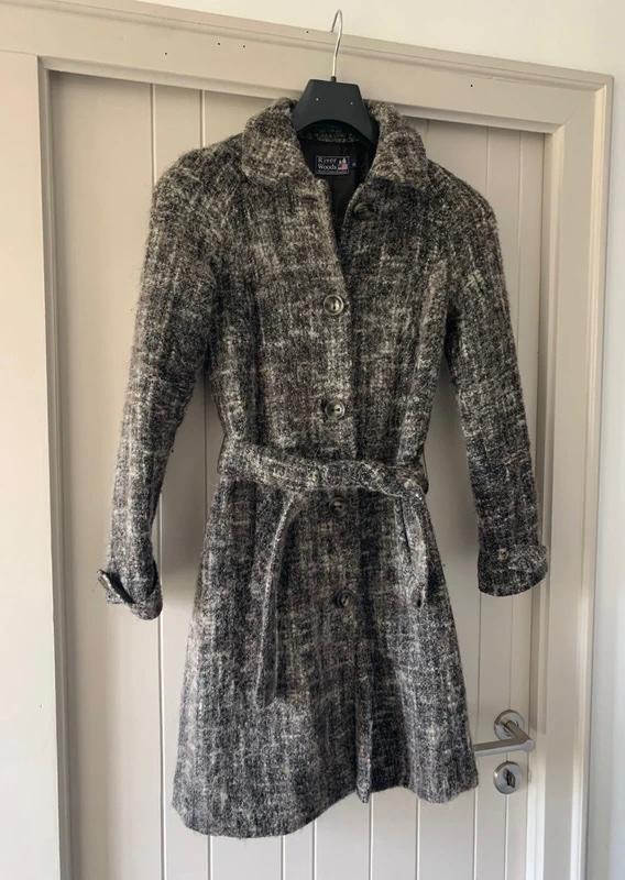 Manteau mi-long laine River Woods, ceinture marron en alpaga, Vêtements | Femmes, Vestes | Hiver, Neuf, Enlèvement ou Envoi, River Woods