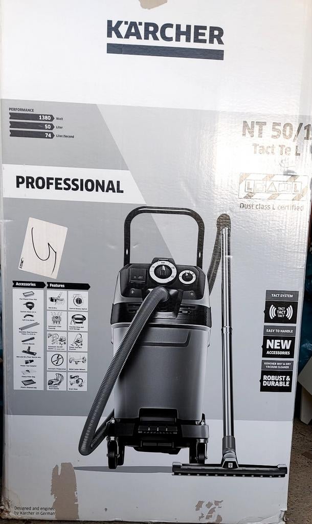 Sperateur Karcher professionnel, Enlèvement