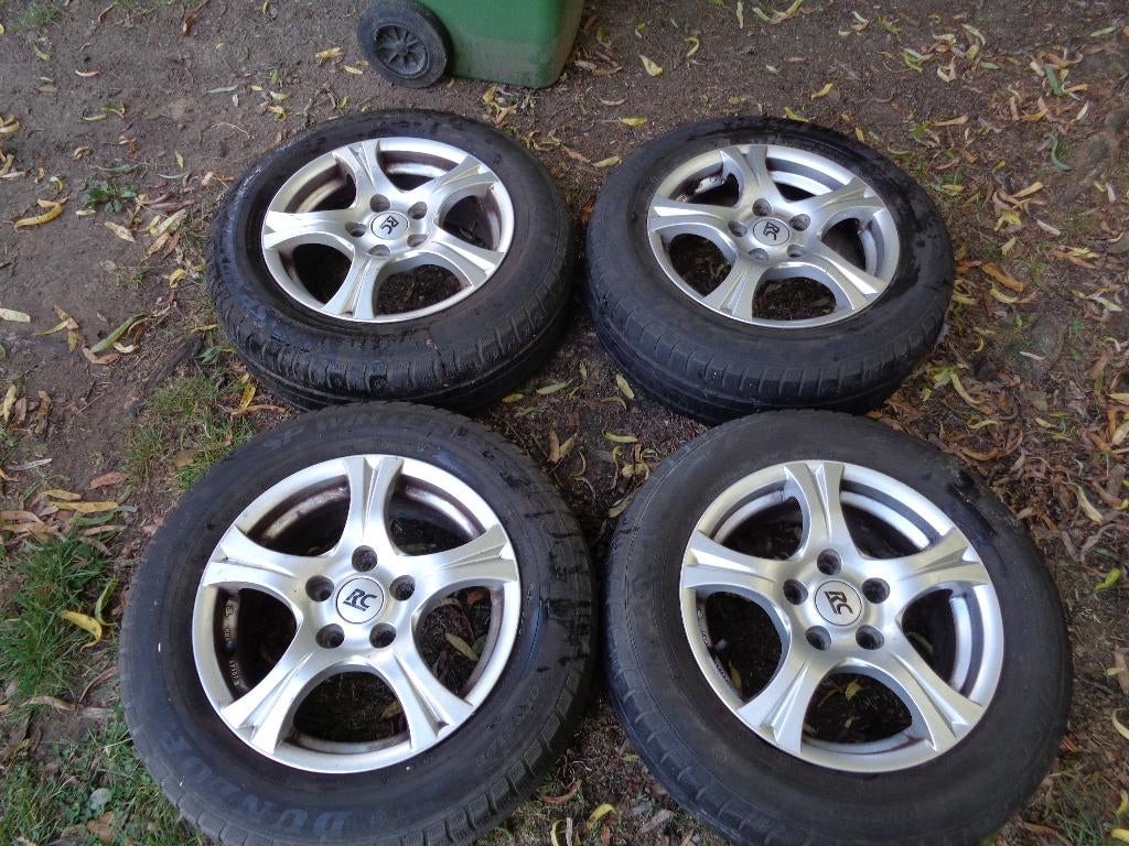 5x112 15inch geremde remork of oudere vag wagens banden kaal, Ophalen, Gebruikt